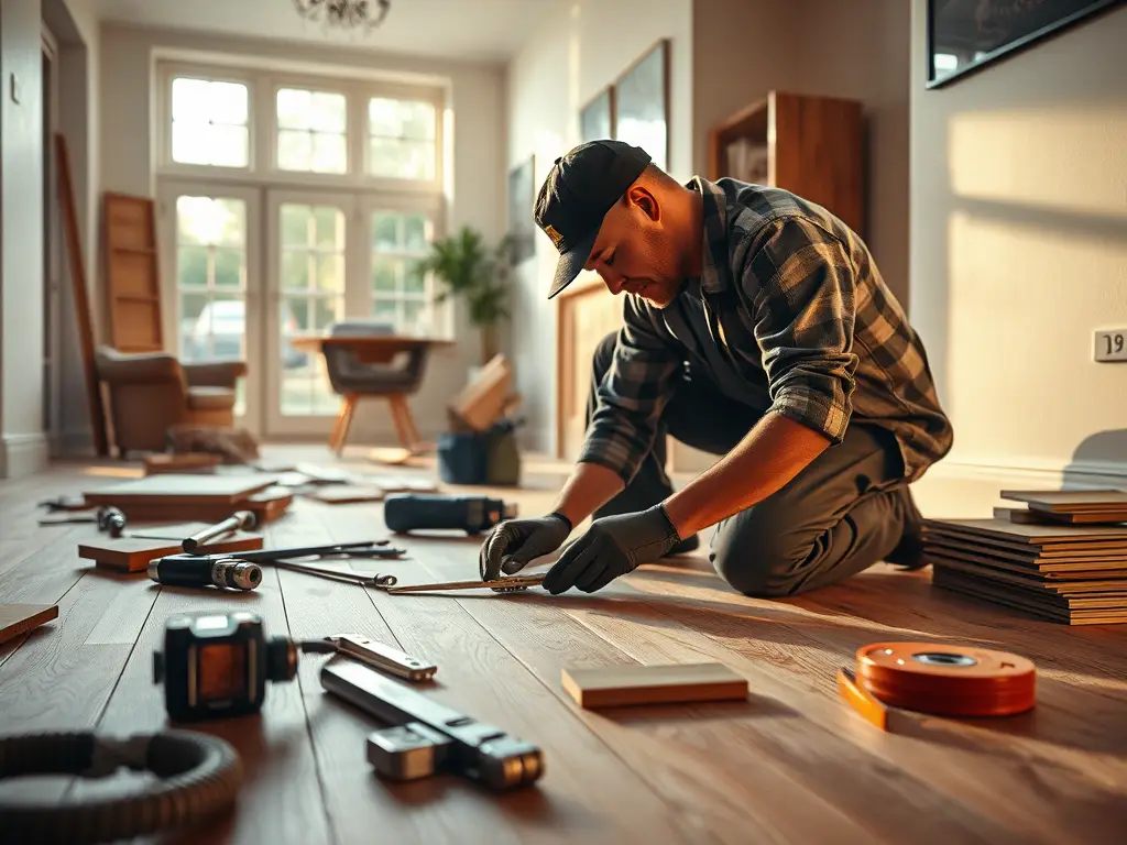 Image showcasing Wooden Flooring Installation - Gorilla Flooring & Joinery